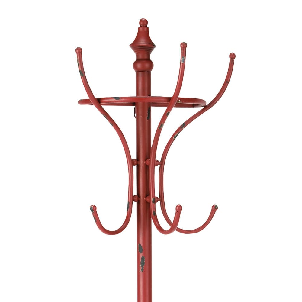 Red Metal Coat Stand Clifford Maisons Du Monde