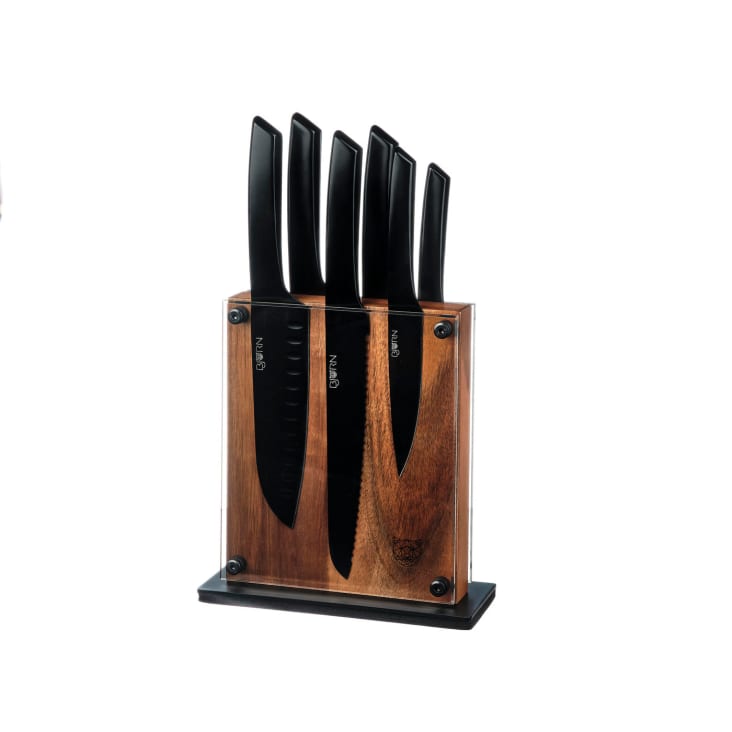 Küchenmesserblock JENSEN RAUMA 7 Teile Nude Maisons du Monde