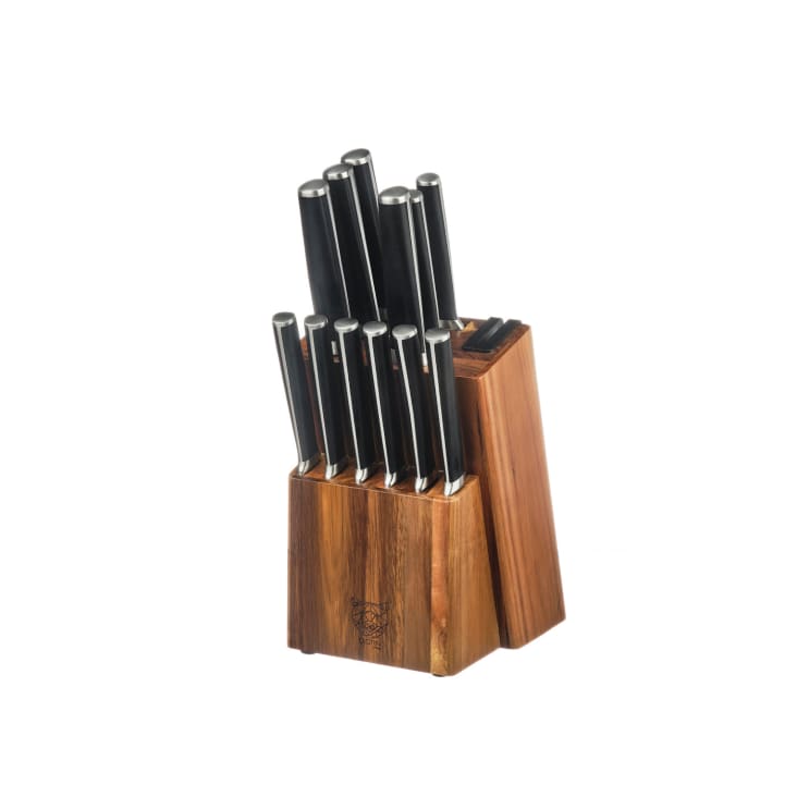 Küchenmesserblock und Steakmesser JONA LOVIISA er Set Nude Maisons du Monde