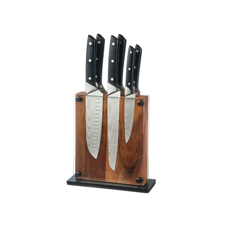 Küchenmesserblock ERLING RAUMA 7 Teile Nude Maisons du Monde