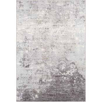 Alfombra Abstracta Moderna Blanco Gris 200x275 Abstrait Maisons Du Monde