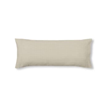 Funda De Almohada De Lino Algod N Y Poli Ster Beige X Cm Elche