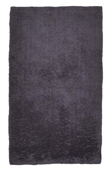 Tapis de bain en coton tufté à la main anthracite 70x120 cm COTTON