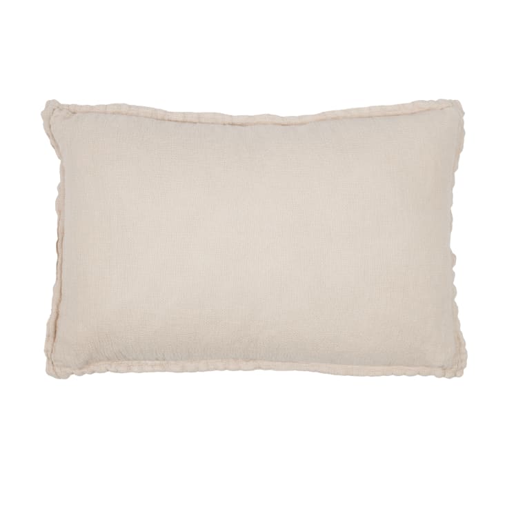 Coussin En Lin Lav Nude X Cm Gaspard Maisons Du Monde