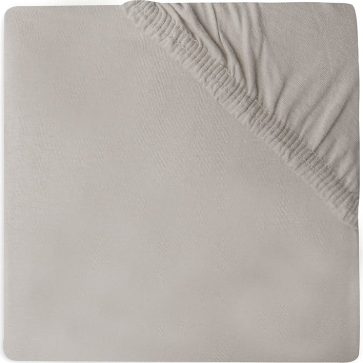 Drap Housse En Coton Nougat X Cm Basics Maisons Du Monde