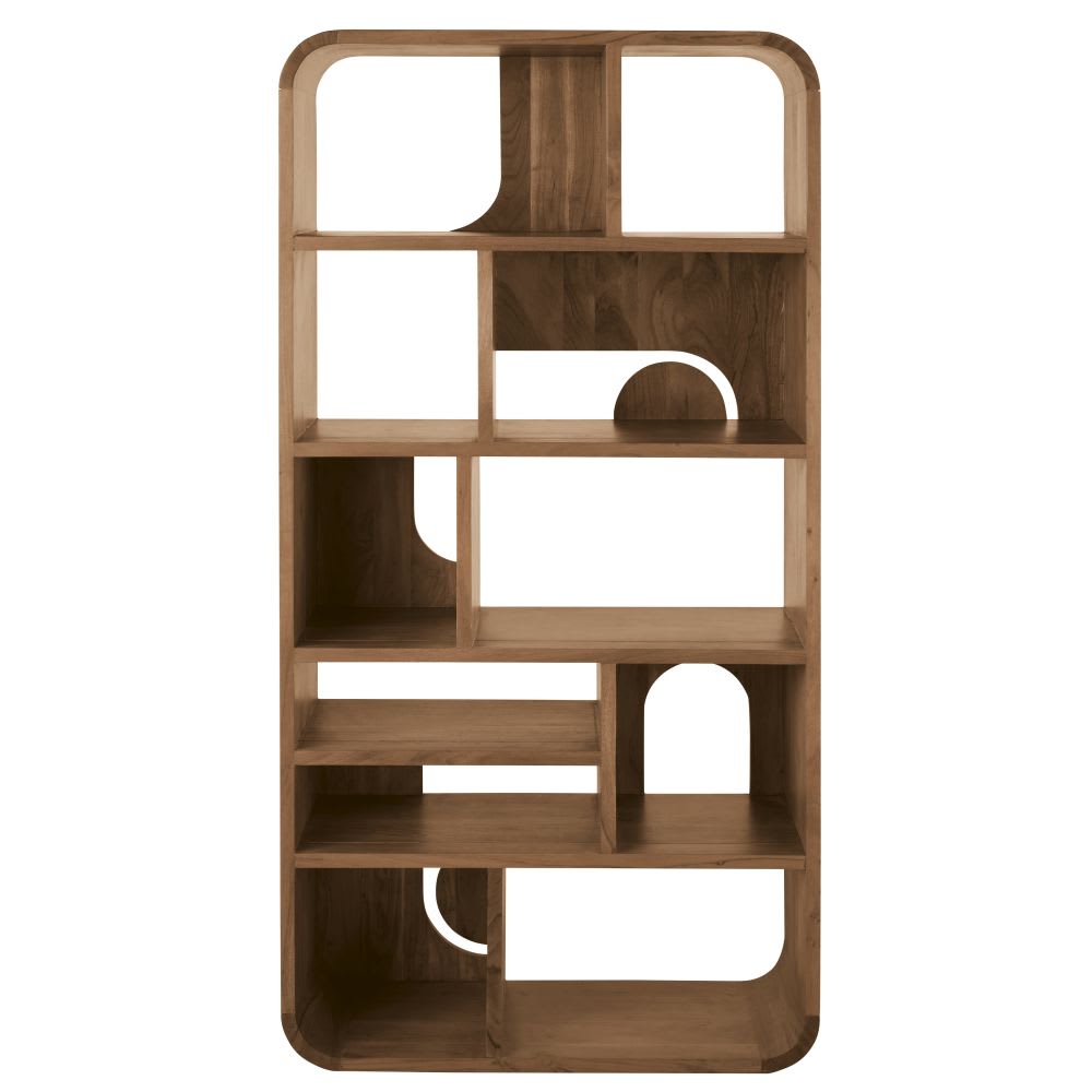 Etagère vintage en bois d'acacia massif L90