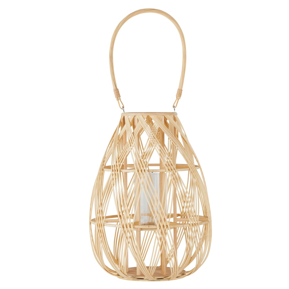 Windlicht aus Bambus, beige Ro claro | Maisons du Monde