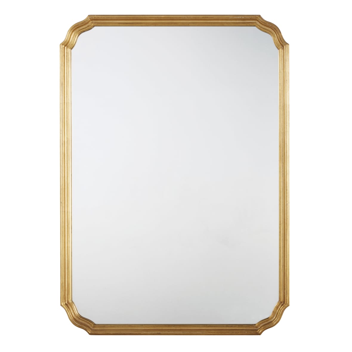 Rechteckiger Goldspiegel, 80 x 110 cm Vaqui