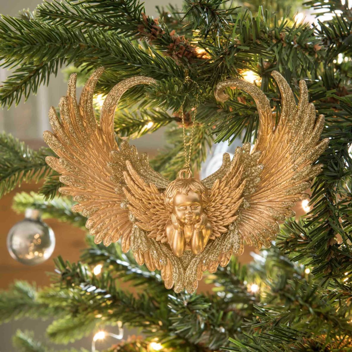 Suspension de Noël ange doré, Maisons du Monde