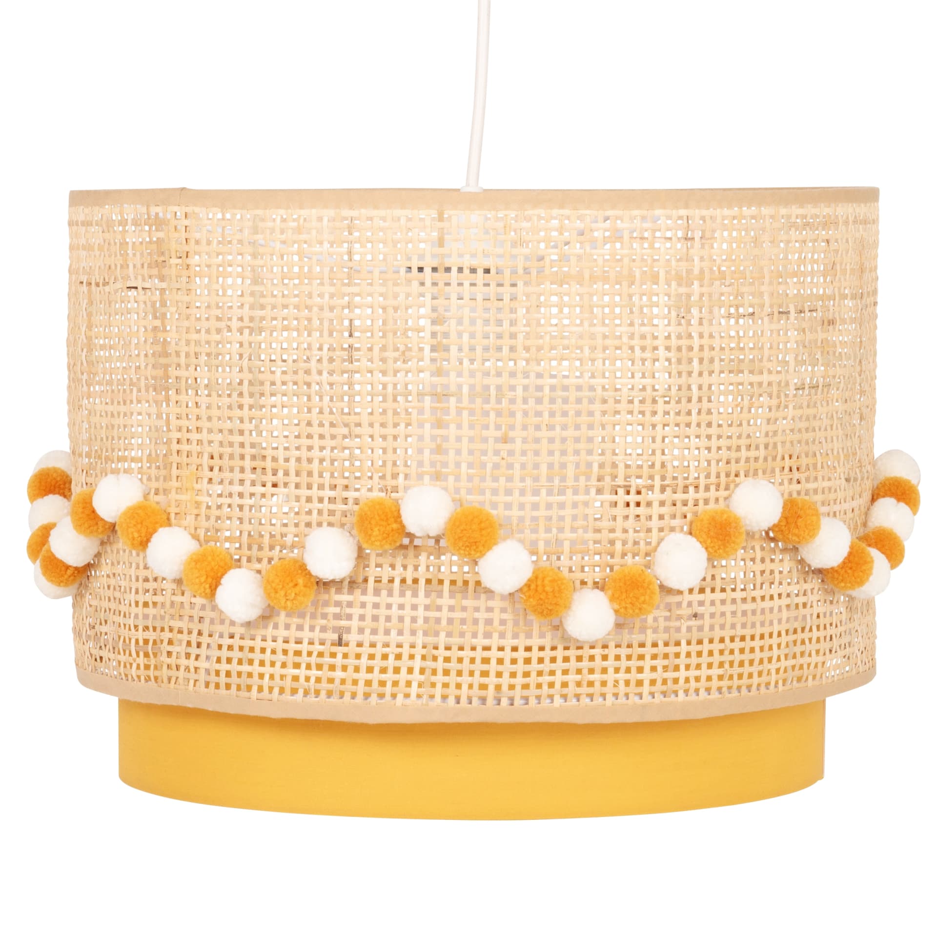 Lights4fun Confezione 9 Pompon In Carta Velo – Colori Bianco E Avorio – Decorazioni Per Matrimoni, Feste E Addobbi – Dimensioni 30 E 40 Cm