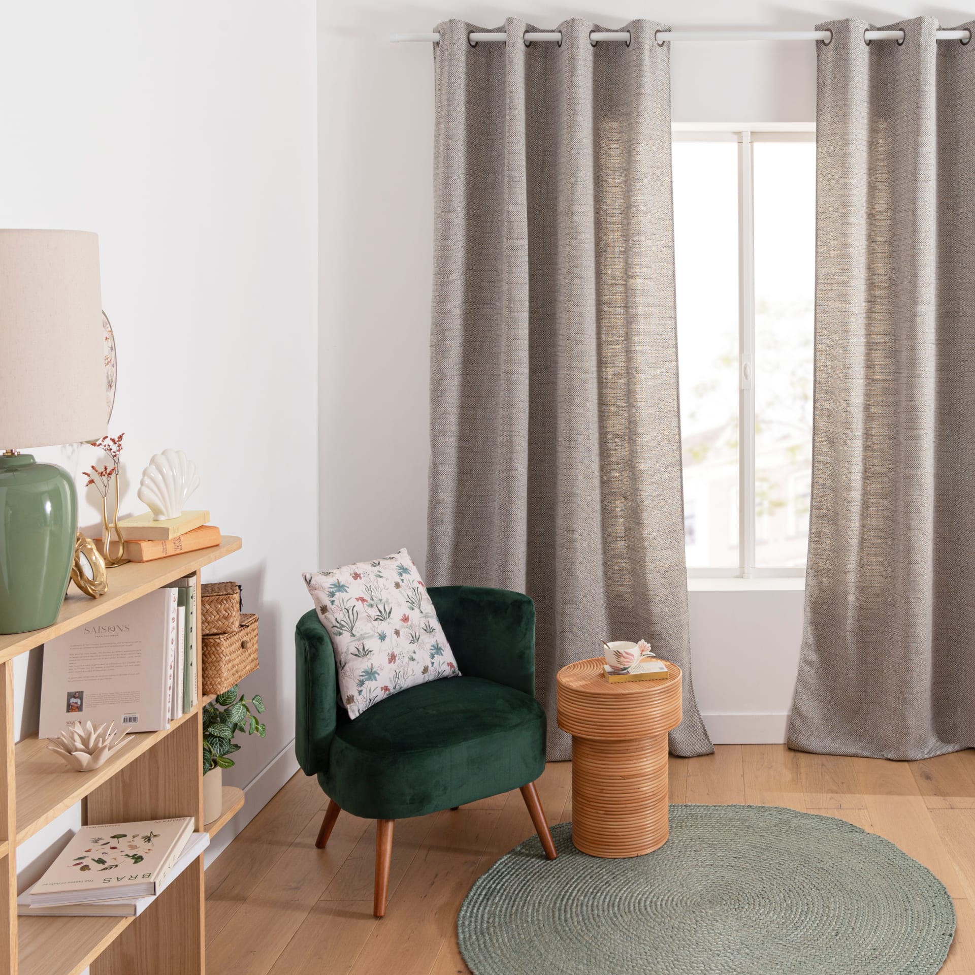 Stof - Tenda - Modello Bea - iuta - 140 x 260 cm - 100% poliestere