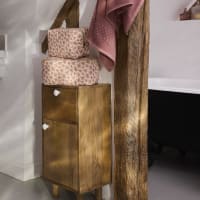 Eco Bath London Asciugamano Con Cappuccio In Cotone Biologico 75x75 Cm - Ipoallergenico Per Neonati