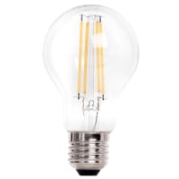 Azul Bombilla LED E27 4W clara -Clear