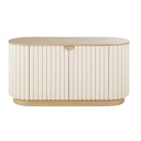 Buffet 2 portes blanc mat-Caldera