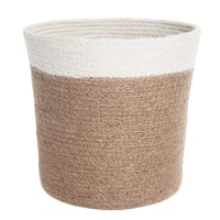 Cesto portaoggetti in seagrass chiaro , 27 cm - Compactor