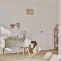 Planche à Découper En Bambou – Cadeau Pendaison De Crémaillère – Message “Bonne Chance Dans La Nouvelle Maison” – 30 X 18 Cm