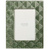 Cornice foto in ceramica verde 10x15cm-HEVEA