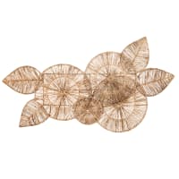 Pduoduo Decorazione Artistica Da Parete Con Ramo Di Albero Nero, Moderna Scultura in Metallo, Confezione Da 4