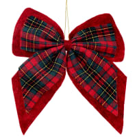 LATERN 2 Pezzi Fiocco In Nastro Per Porta Dell'Aradio Natalizio