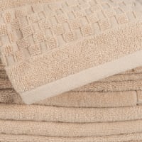 Maxi Drap De Bain Zéro Twist 560gr/m² Safran 100x150 Cm