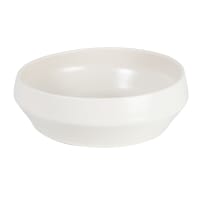 Ensaladera de cerámica blanca-Enzo