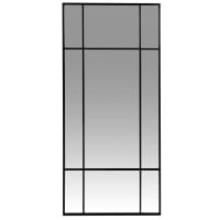 Espejo de metal negro 50x110-OKLAHOMA