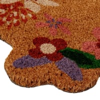 Imports Decor Felpudo De Fibra De Coco, Ladrillos Diagonales