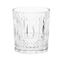 Klarer Becher aus geripptem Glas-Windsor