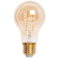 Lampadina LED E27 35w chiara ambra bianco caldo-Osram