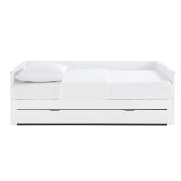 Letto estraibile 90x190 cm bianco-Happy Camper