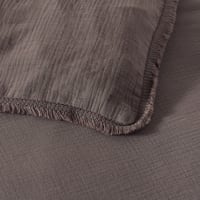 Copripiumino In Puro Raso Di Cotone Tinta Unita - Gottardo