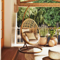 poltrona sospesa da giardino Maisons du Monde