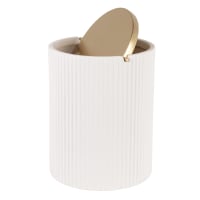 Accessoires salle de bai,Ensemble de toilettes en céramique avec gobelet en porcelaine de marbre porte brosse - Five-piece set #B - Maison