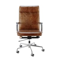 CLP Sedia da ufficio ergonomica Valais in tessuto, sedia girevole moderna con altezza regolabile, max 136 kg, Colore:grigio scuro