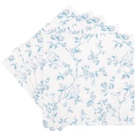 20 SERVIETTES EN PAPIER LIN PERCE NEIGE