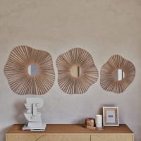 Set Di 2 Decorazioni Da Parete A Forma Di Tavola Da Surf In Legno Di Mango Chicama 251717
