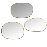 Specchio Girevole Bifacciale Per Bagno E Soggiorno, 1 Pezzo, 20 Cm Argento 96922310