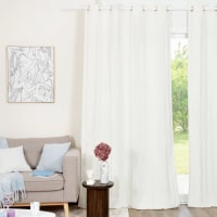LOVELY CASA Night R69449066: Tenda Oscurante In Cotone Con Occhielli, 135x260 Cm, Colore Macaron