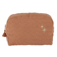 Trousse de toilette bébé rose matelassée-OIA