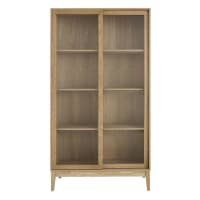 Vitrine im Vintage-Stil mit 2 Türen-Illa