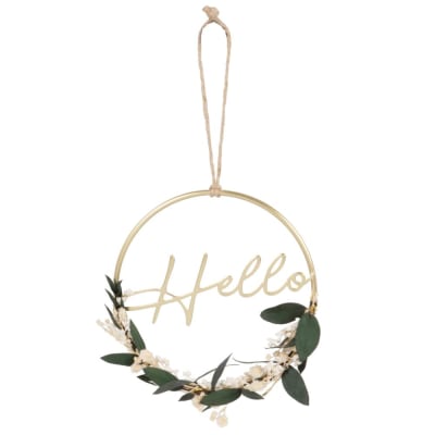 Décoration Porte Maison Du Monde (blanc, Bois) - Lot De 5 Pièces