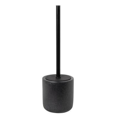 Scopino per uso domestico con Set di supporto, scopino per WC a manico lungo con