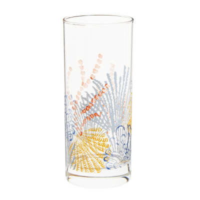 Verrres Lowball Vintage Milieu De Siècle - Verres Gravés Palmier, Style Bar Moderne