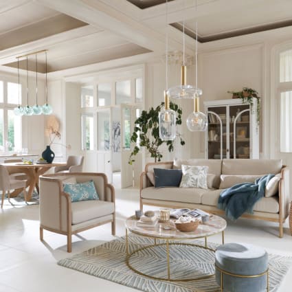 Applique cercles en rotin SAINTE-MAXIME Maisons du Monde