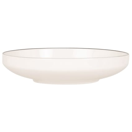 Assiette Creuse Rectangulaire En Porcelaine Blanche Helton 48959 - Moderne Et Pratique - Pour Fondues