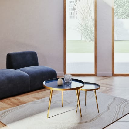 Statafel metaal met 80 cm rond tafelblad model ST3 | 05-ST3