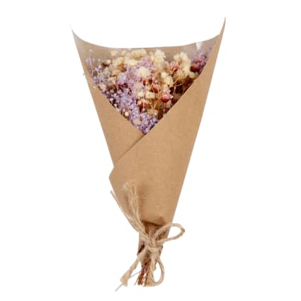 SIDONIE - Bouquet de fleurs séchées beiges