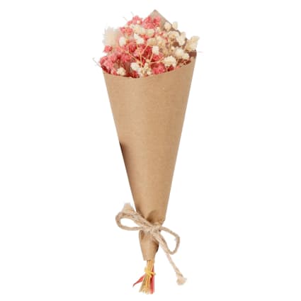 Bouquet de fleurs séchées roses TEMERISE | Maisons du Monde