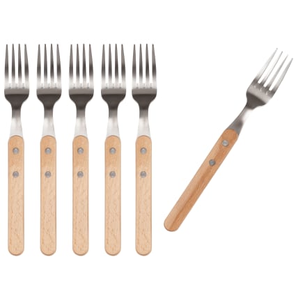 LAGUIOLE - Coffret 6 fourchettes Cristal couleurs translucides