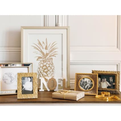 Cornice Portafoto Belleek Tara 10x15 Cm, Porcellana Irlandese Fatta A Mano Con Trifogli